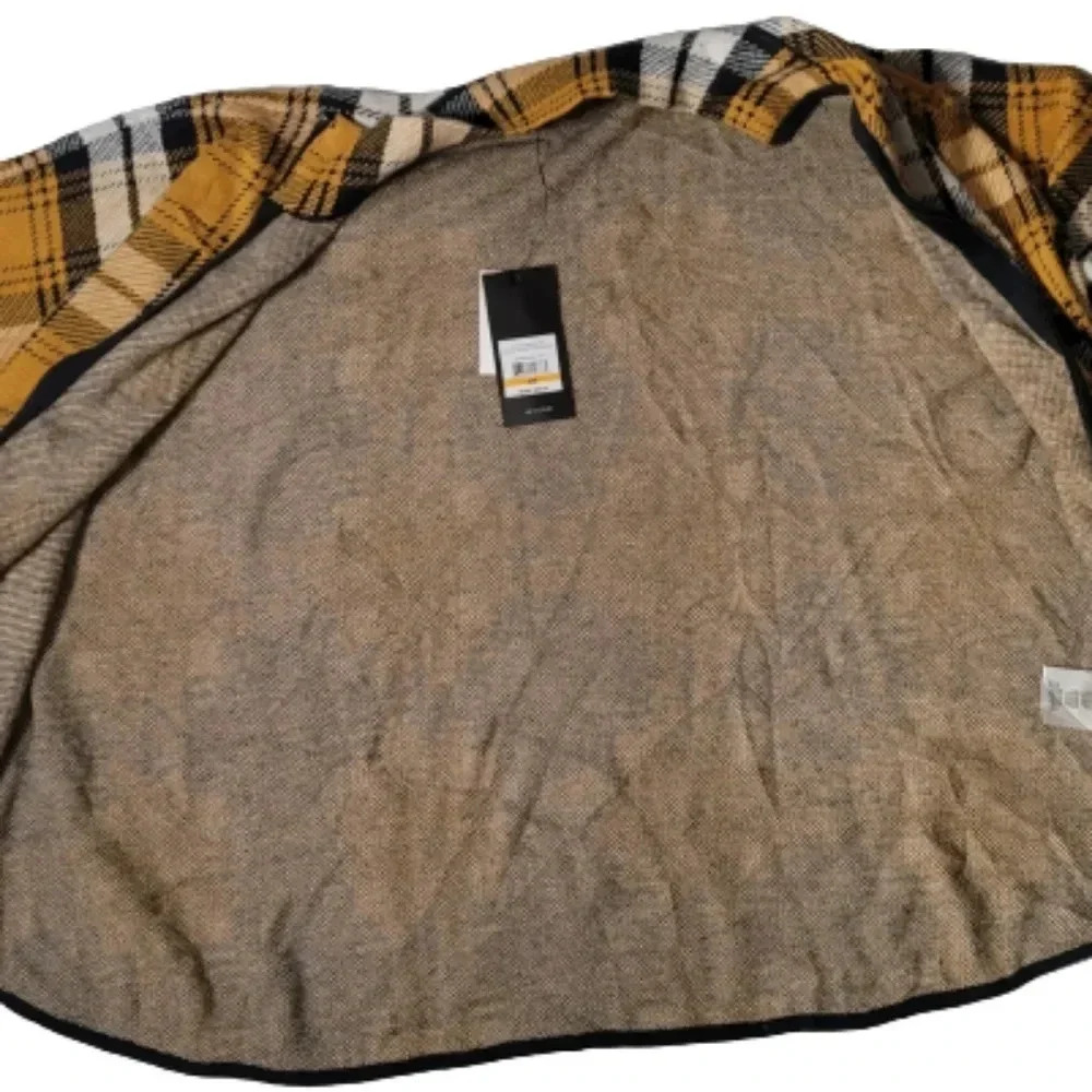 Jones new york plaid cape sweater Pancho size S/M - Picture 13 of 16